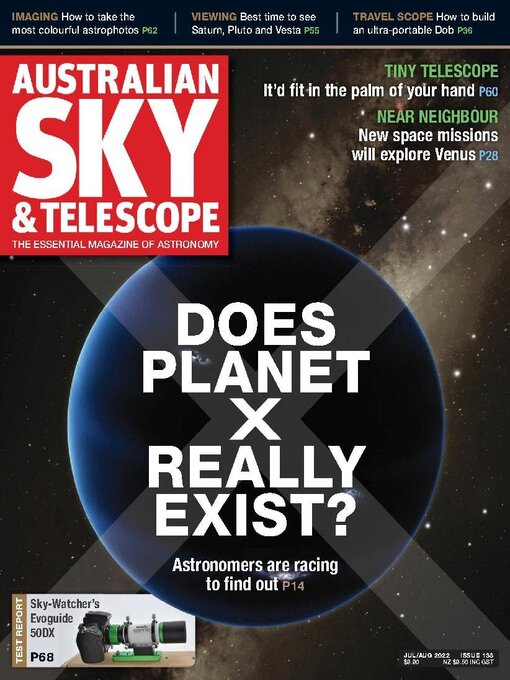 Title details for Australian Sky & Telescope by Paragon Media Pty Ltd - Available